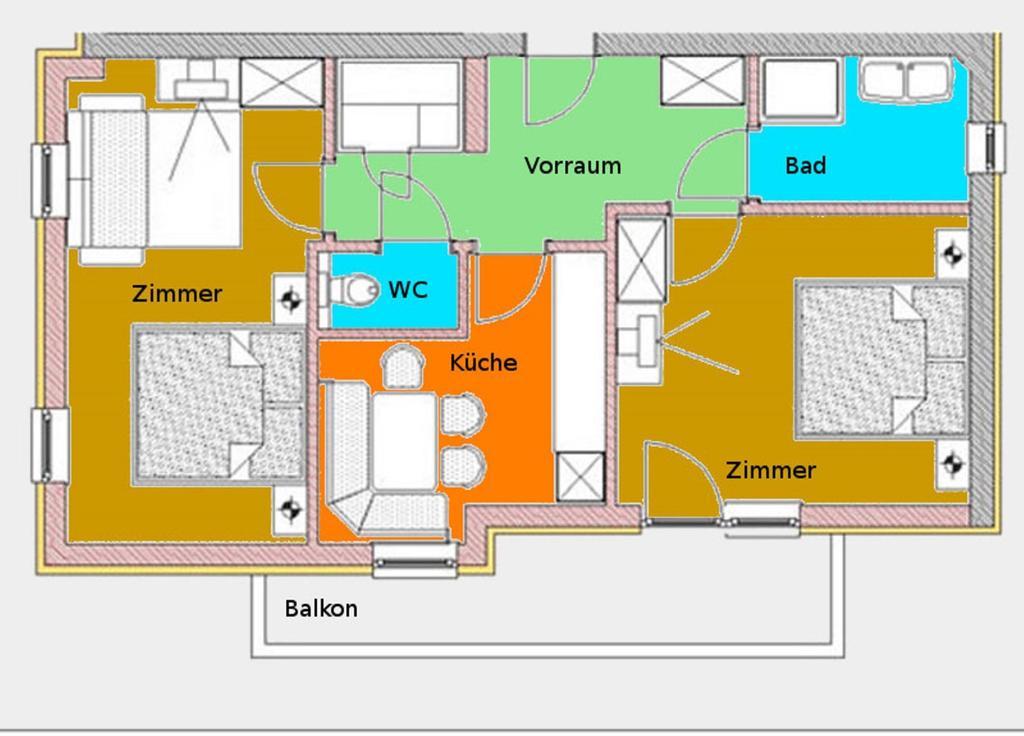 Haus Panorama Apartman Schladming Szoba fotó